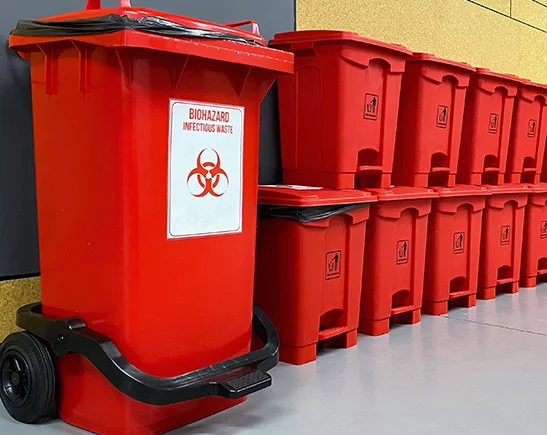 approved biohazard storage containers