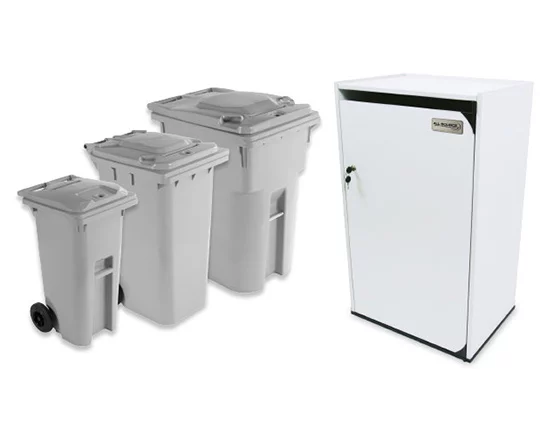 secure shredding bins